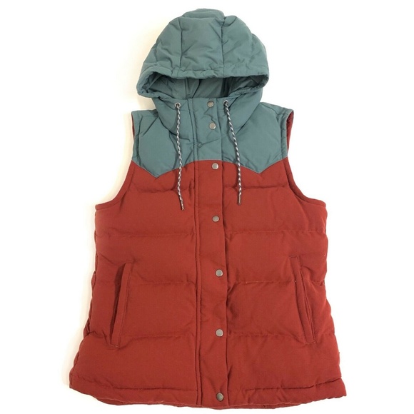 Patagonia Jackets & Blazers - Patagonia Bivy Vest Down Mushroom Linear Jacket M